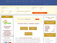 Tablet Screenshot of americanranchresidents.com